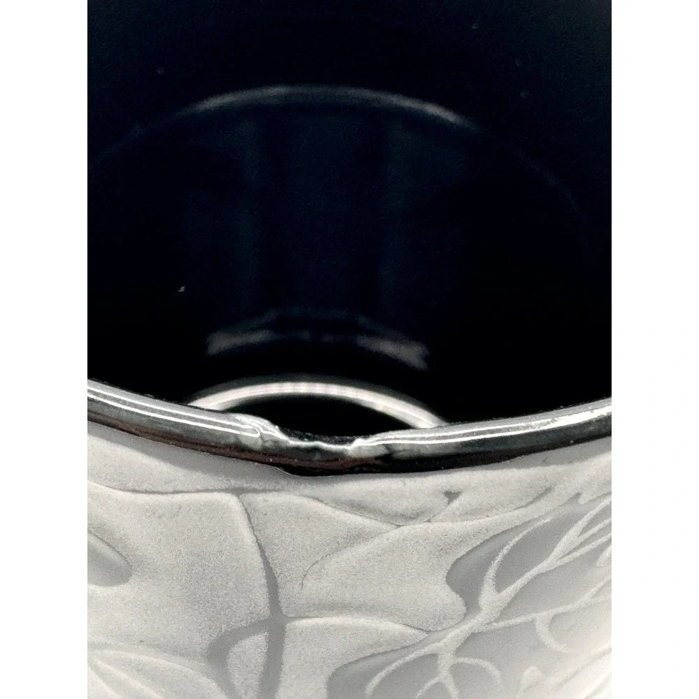 Pier 1 Mugs Japan Black Cherry Cherries Coffee Tea Cup Handle 8 Fl oz